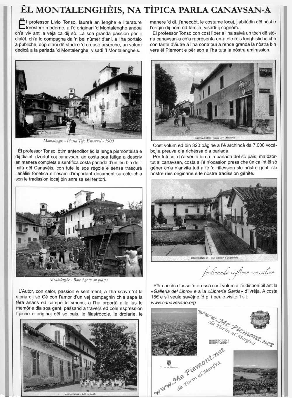 Articolo su Piemontèis Ancheuj